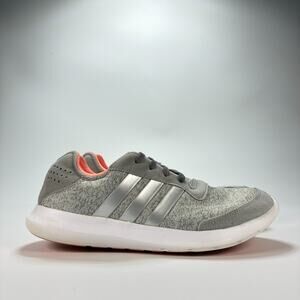 Adidas Element Refresh Gray Coral Running Shoes Sneakers S78615 Women's Size 9
